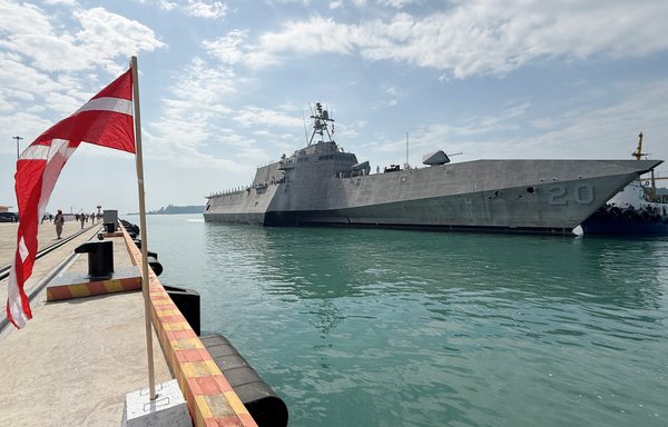 Kapal perang AS kunjungi pangkalan laut Kamboja hasil renovasi Tiongkok untuk pertama kalinya